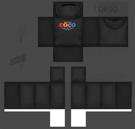 roblox black hoodie texture.